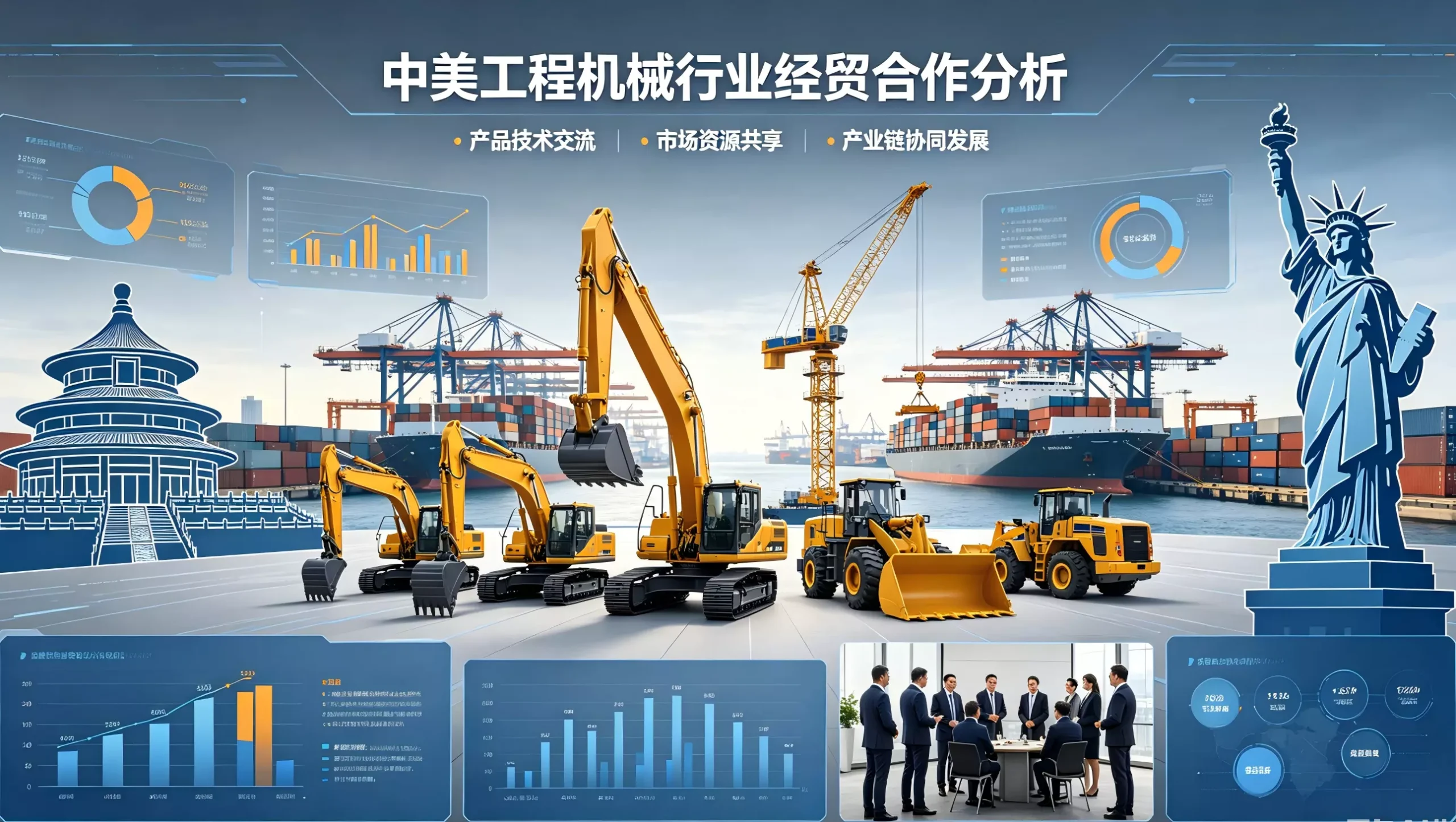 特朗普访华释放经贸回暖信号，工程机械行业迎来双向发展新机遇